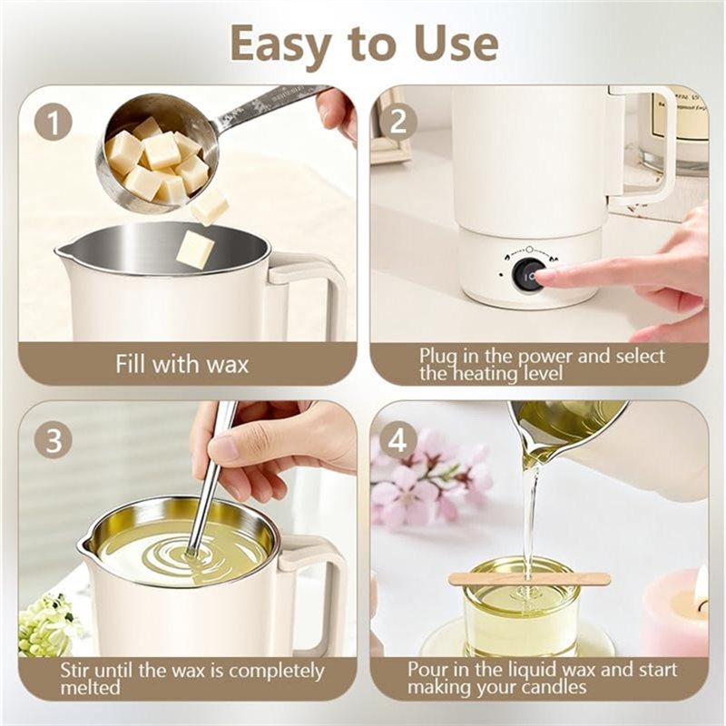 Electric Wax Melting Pot Kit 8 - огляд і ціна Candle Supplies Uk